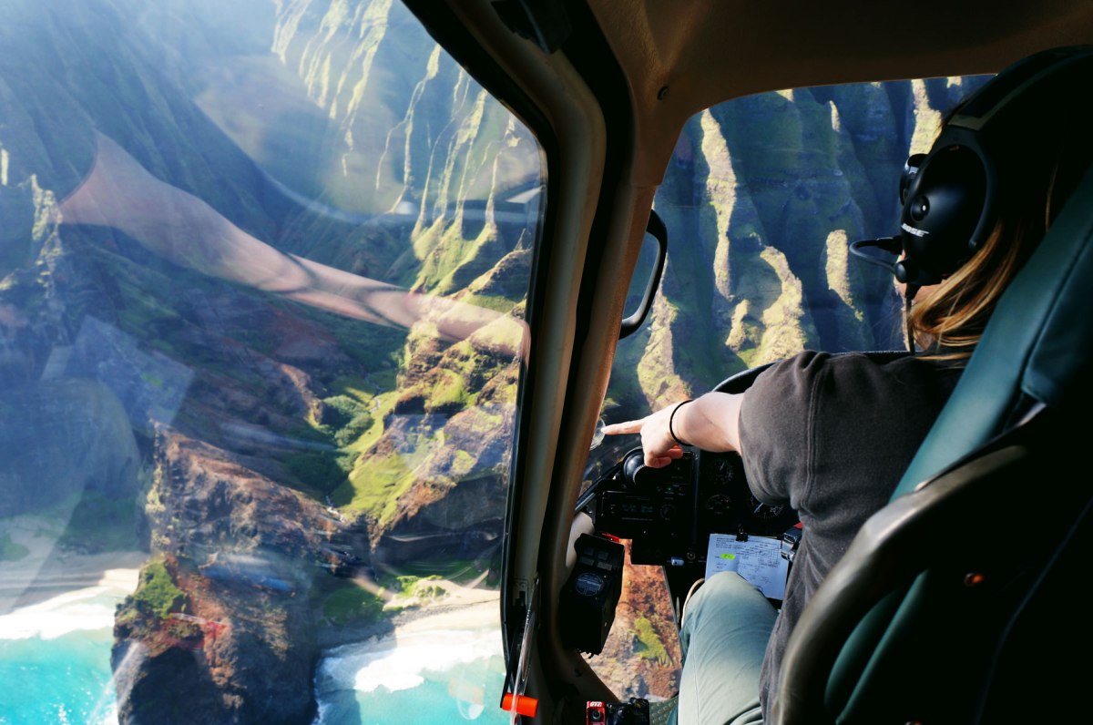 Kauai, Helicopter, Safari Helicopter Tour