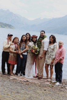 OfWildestLove, campground elopement, olympic national park, lake crescent